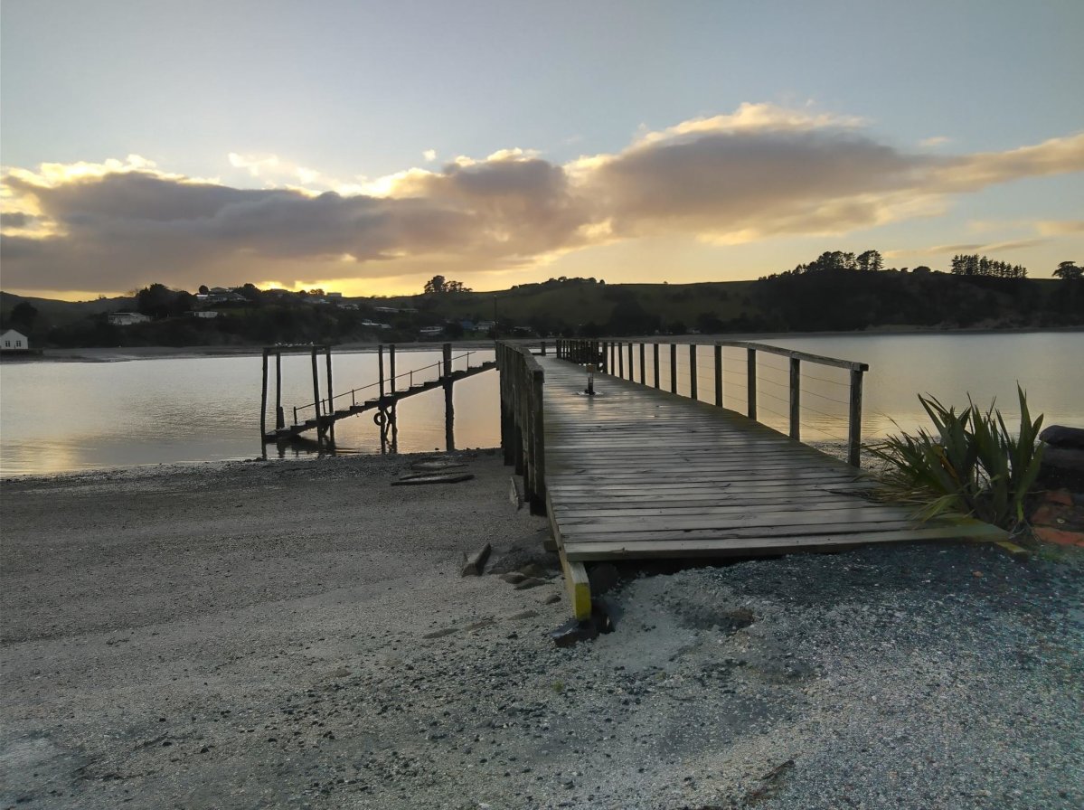 Dawn blessing held for Pahi wharf construction